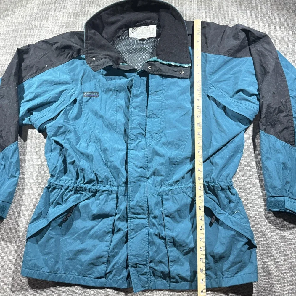 Vintage Columbia Double Whammy Jacket Mens Large Blue Nylon 3-in-1 Ski 90s